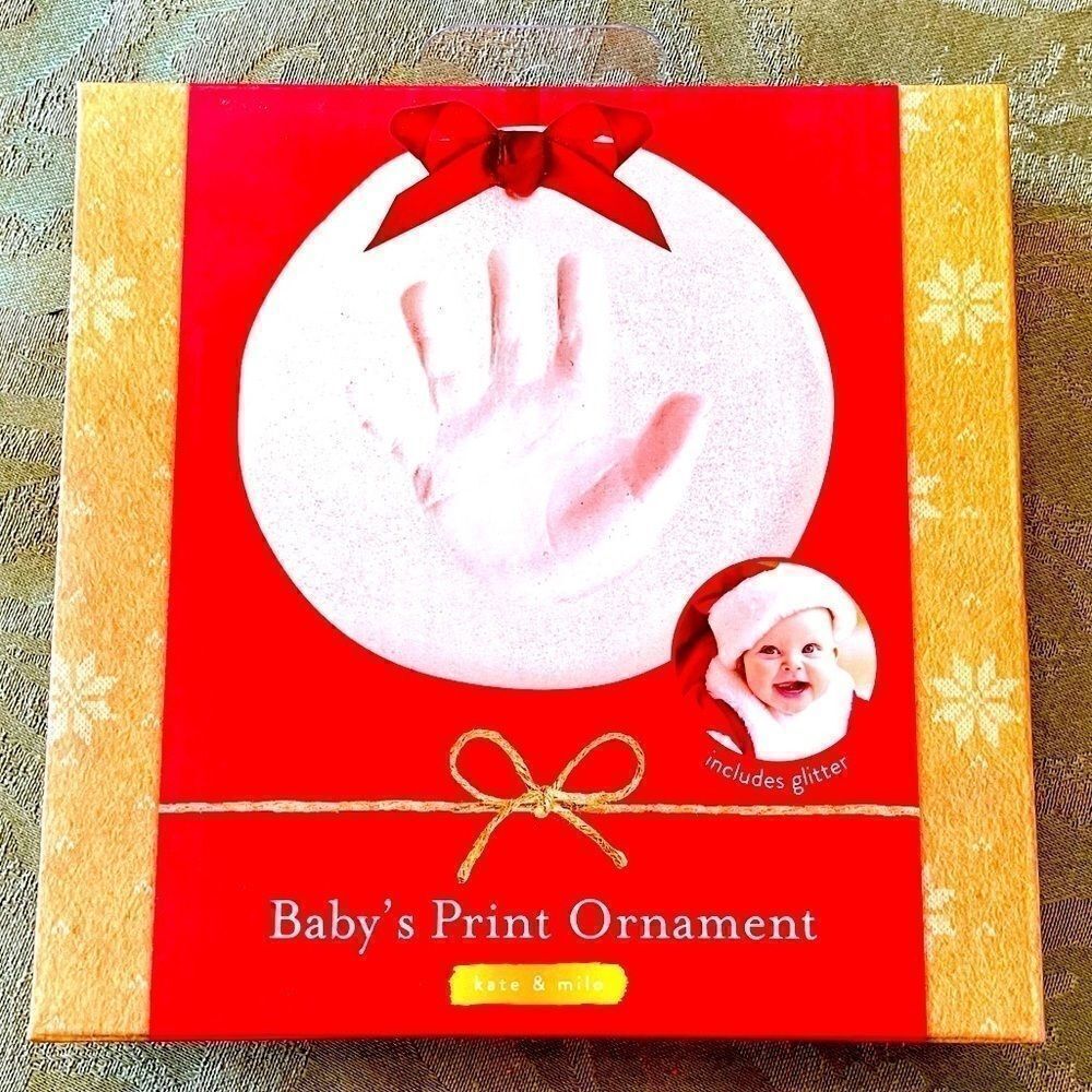 KATE & MILO BABY’s PRINT ORNAMENT - Picture 2 of 4